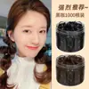 Elástico de Borracha Elástico de Cabelo Feminino Espessado Elástico de Cabelo Descartável Alta Elasticidade Durável Anel de Borracha Preto Pequena Faixa de Cabelo para Adultos