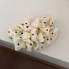 Nuevos Accesorios para el Cabello de Burbuja Nube Plisada Pinza de Presión de Punto de Ola Flor Rota Atmósfera de Chica Dulce Pasador de Plátano 2025 Explosiones para Mujeres
