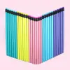 Lápiz al por mayor Gipsofila Lápiz Dibujos Animados Macarrón Cinta Varilla Triangular Goma Niños de Primaria Bolígrafo de Escritura