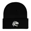 Gorro de Punto Calavera de Dinosaurio Halloween Transfronterizo Otoño e Invierno Gorro Cálido para Adulto Elegante y a la Moda