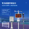 Dispositivo de monitoreo meteorológico escolar, estación meteorológica pequeña para campus, estación meteorológica exterior multifuncional totalmente automática para escuelas primarias y secundarias