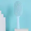 Costelas air bag cabelo mulheres oco massagem cabo longo modelagem almofada de ar cabelo longo cabelo cacheado pente casa fofo grande curva