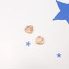 DIY Hecho a Mano Accesorios de Joyería Aleación Goteo de Aceite Globo Universo Estrellas Luna Colgante Aretes Cielo Estrellado