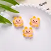 Accesorios Pequeños de Resina Galletas de Gato Pan de Cachorro Comida Mini para Hornear Juguetes Adornos Imanes para Refrigerador DIY Pinzas para el Cabello Juguetes de Comida