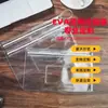 Bolsa Transparente con Cremallera Eva Bolsa de Almacenamiento para Documentos y Papelería Bolsa de Plástico Bolsa de Embalaje Bolsa Ziplock Bolsa Sellada Se Puede Personalizar