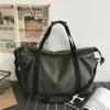 Bolsa de viagem para viagens curtas para homens, bolsa de viagem de grande capacidade para viagens de negócios, mala de mão estilo coreano, bolsa para natação e fitness com design de nicho