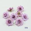 Empaque ángulo de otoño flor de rosa abanico redondo de 4.5 cm tocado minoritario DIY fabricación de flores caja de flores transfronteriza con flor