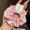 Goma para el pelo Retro Estilo Coreano con Estampado de Leopardo para Mujer, Versátil Nuevo Elástico para el Cabello, Cuerda Grande para Cola de Caballo Baja, Elegante Accesorio para el Cabello
