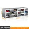Acero Inoxidable 304 Taquilla Empleado de Fábrica Múltiples Puertas Múltiples Compartimentos Gabinete de Almacenamiento Laboratorio Libre de Polvo Gabinete para Cambiar Zapatos Banco para Cambiar Zapatos