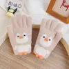 Luvas de Inverno para Crianças de 3-8 Anos, Luvas Quentes para Bebês, Luvas de Pinguim com Dedos Inteiros, Luvas com Dedos Separados, Liquidação de Fábrica