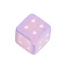 Estrelas quadradas com furo oblíquo contas soltas gatinho de gelatina corrente para celular chaveiro pulseira joias DIY acessórios de corrente de contas atacado
