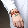 Taihang Yabai DIY Alta-óleo denso envelhecido material velho pulseira pulseira segurando meninos e meninas Wenwan Buda Rosário Alto sentido