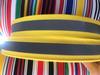 Bolsas de fita refletiva de fábrica direta acessórios de vestuário de nylon cor da fita cinto de aviso tira refletiva tecido refletivo