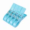 Pinzas de Plástico Grandes y Resistentes al Viento para Secar Colchas, Fijar Ropa y Colchas; Pinzas para la ropa gruesas, antideslizantes y resistentes para el hogar
