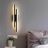 Luminária de parede para quarto, luminária de parede moderna minimalista para sala de estar, parede de fundo da TV, corredor, luminária de cabeceira criativa e personalizada