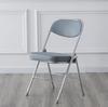 Silla Plegable, Silla con Respaldo para el Hogar, Silla de Oficina Sencilla, Silla para Capacitación/Dormitorio, Silla para Puesto de Comida, Taburete para Restaurante de Hot Pot