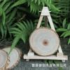 Rodajas Finas Redondas de Madera para Jardín de Infancia, Rodajas Naturales de Madera, Materiales para Pintar a Mano DIY, Pintura sobre Madera Maciza, Anillos de Árbol, Materiales Redondos de Madera