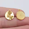 18X21mm 1.7g Multicor Acessórios DIY Popular Transfronteiriço Venda Direta de Fábrica Pingente de Etiqueta Rosa