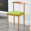 Silla de Comedor Nórdica Modelo Nuevo 2025 Juego de Mesa y Sillas de Comedor para Uso en el Hogar, Silla con Respaldo, Taburete de Estudio, Silla de Madera Sintética, Silla de Arte en Hierro Tipo Cuerno