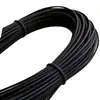 Cordón Elástico Redondo Negro 2.5-6.0mm Alta Elasticidad Gran Stock Nacional e Importado Venta al por Mayor para Bolsas y Regalos