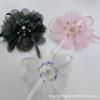 Flor de cristal pegajosa hecha a mano decoración de flor tridimensional accesorios para ropa accesorios accesorios