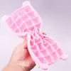 Fabricante Personaliza Moldes de Silicona para Cubitos de Hielo de 24 y 36 Compartimentos con Tapas, Cajas Creativas Caseras para Hacer Hielo, Moldes para Paletas de Hielo de Grado Alimenticio