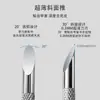 Empujador de acero de doble punta para manicura, para pretratamiento estilo ruso, se adhiere a la superficie de la uña sin dañarla y se usa para limpiar los bordes de la uña y los surcos de la uña.