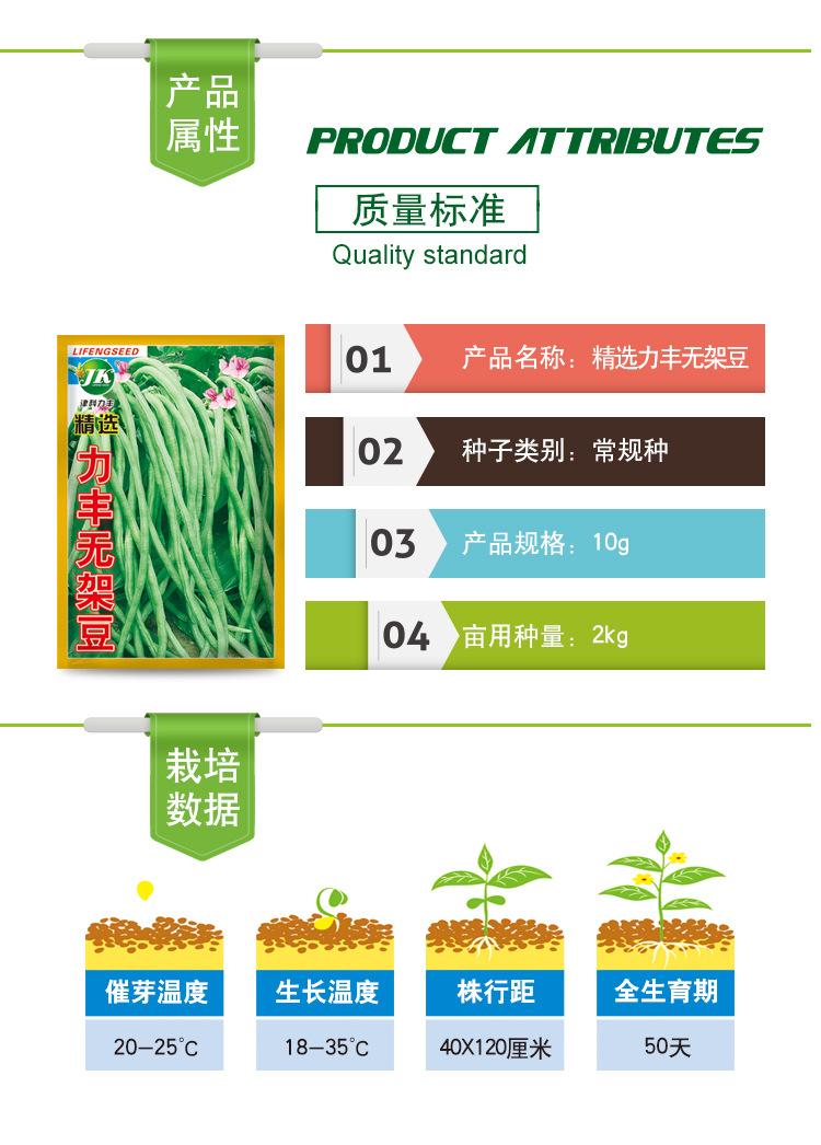 不搭架长豆角详情