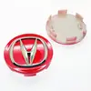Adecuado para Tapacubos Acura 69mm Tapa Central de Rueda Logo de Rueda Rojo Coche Cromado Rueda Modificada Modificación de Rueda