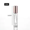 Botella de Perfume de Vidrio 5ml10ml20ml Botellas Pequeñas de Muestra de Perfume Botella de Spray Cosmético Portátil de Viaje Botella Vacía