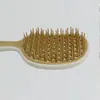 Peine hueco, peine de rejilla, peine de cojín de aire, peine de peinado voluminizador para cabello rizado, peine de masaje y alisado, peine de peluquería de doble uso para cabello húmedo y seco