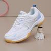 Novos Sapatos de Badminton Sapatos Masculinos Sapatos Respiráveis de Tênis de Mesa Ultra Leves Absorção de Choque Antiderrapante Sapatos Femininos Sapatos de Treinamento para Competição Sapatos de Tênis