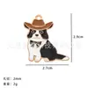 Pulsera Colgante Pequeño de Vaquero Occidental Collar Accesorios de Joyería DIY Pintura al Óleo Caballo Sombrero Cabeza de Toro Botas Colgante de Gato