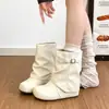 Botines Birkenstock de tacón alto para mujer petite, nueva colección otoño 2026, botines de moda bootcut con hebilla de cinturón