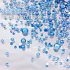 Rhinestones Redondos de Fondo Plano Serie de Tamaños Mixtos Decoraciones para Uñas, Populares en Xiaohongshu, Rhinestones para Uñas Portátiles DIY Venta al por Mayor