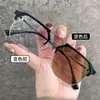 Novos Óculos Versáteis e Modernos que Mudam de Cor para Homens Míopes, Elegantes para Negócios, Podem ser Equipados com Óculos Fotosensíveis Ajustáveis Automáticos Anti-UV