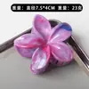 Nuevo Clip de Flor de Huevo de Plástico Degradado Pinza para Cola de Caballo Pinza para Moño Pinza de Tiburón Accesorios para el Cabello de Moda Venta al por Mayor