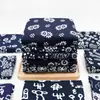 Tela Azul Calico Wuzhen Azul y Blanco Estilo Chino Imitación Batik Estilo Étnico Mantel Cortinas Decoración de Fondo