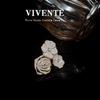 Anillo de Apertura Pintura al Óleo vintage Diseño de Nicho Esmalte Celebridad de Internet Venta Caliente de Alto Nivel Transfronterizo Anillo de Apertura