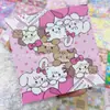 10cm Fofo Desenho Animado Comida Brinquedo Xiaoxin Aperto Cartão Cabeça Joia Cartão Cartão Dobrado Papel Cartão Pequeno Cartão Material de Embalagem para Cartão Lote