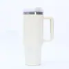Taza Termo de Acero Inoxidable 304 Transfronteriza, Taza para Hielo de Gran Capacidad 40 oz, Gran Capacidad con Asa, Portátil para Uso en Exteriores y Uso en Automóvil
