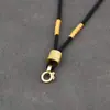 Collar de Cuerda Trenzada a Mano con Colgante de Mantra de Seis Caracteres Grueso Cuerda para Colgante Cordón Cuerda para Colgante de Hombre Tarjeta de Buda Tarjeta Thangka Tarjeta de Da Igual