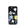 Flores en polvo azules, amarillas y grises son adecuadas para la funda del teléfono móvil Apple 15 iphone12promax set 14/13/11/XSMAX ojos de pupila