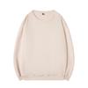 Sudadera 260g Cuello Redondo Sección Delgada Primavera y Otoño Multicolor Personalizada Ropa de Pareja Lista para Usar Venta al por Mayor Patrón de Logo Impreso Bordar