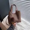 Bolsos de Moda Tendencia, Bolsos Cruzados, Nuevos Bolsos de Hombro para Mujer, Bolsos Cubo Populares Versátiles, Estilo Coreano de Moda, Sencillo y de Nicho