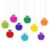 Decoración de Fiesta de Temporada Escolar Transfronteriza Adornos Colgantes Regreso a la Escuela Ambiente de Pasillo de Aula Diseño Adornos Colgantes de Manzana