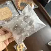 Bolsa Autoadhesiva Esmerilada con Puntos Bolsa con Cierre de Cremallera Galleta Pastel de Luna Alimento Bolsa de Empaque Pequeña Bolsa de Empaque para Galletas Engrosada