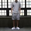 Estación Independiente Verano Europeo y Americano Transfronterizo Camiseta de Hielo Fresca Suelta de Manga Corta para Hombre Pantalones Cortos Traje Deportivo Casual para Hombre