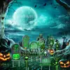 Amazon Explosiones Halloween Plato de Patio Lápida Fluorescente Aterradora Plato Decorativo para Fiesta Navideña al Aire Libre
