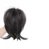 Peluca Trenza de Cola de Caballo Alta para Mujeres, Aumento de Volumen de Cabello Sin Costuras de Celebridad de Internet, Pinza de Garra de Cabello Sintético Esponjoso Natural de Corona Alta, Trenza Falsa